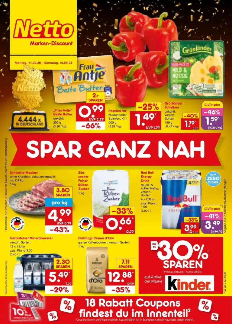 Netto Marken-Discount Prospekt Nürnberg ab 14.09.2026