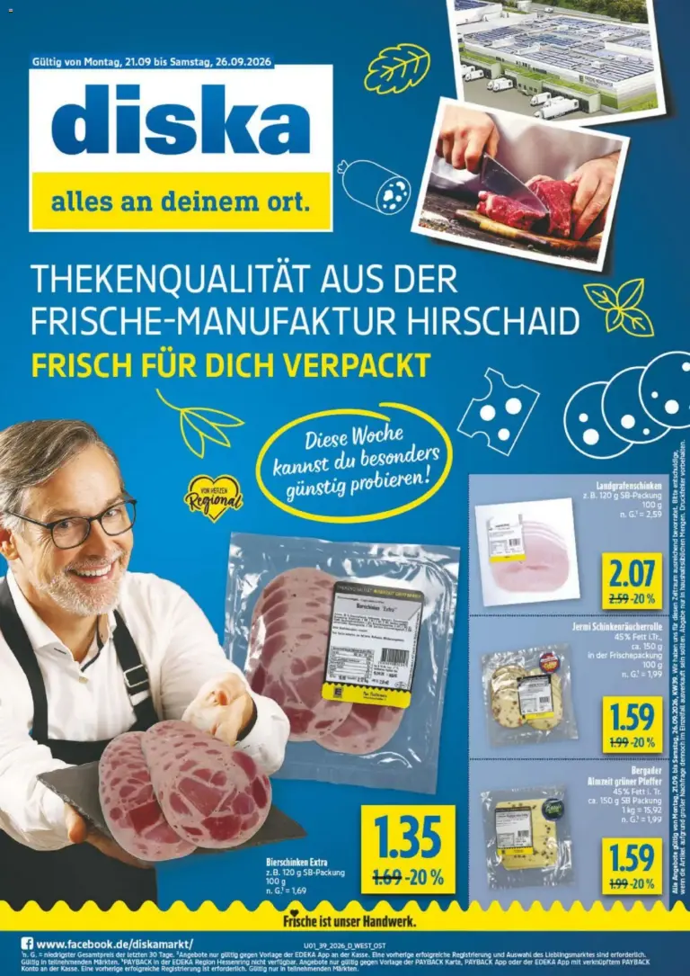 Diska Bayern ab 21.09.2026