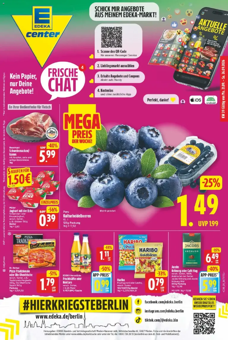 E center Prospekt ab 21.09.2026