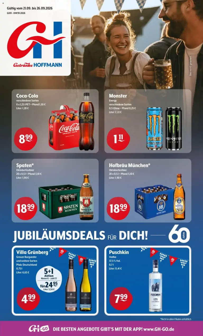 GetrÀnke Hoffmann Prospekt ab 21.09.2026