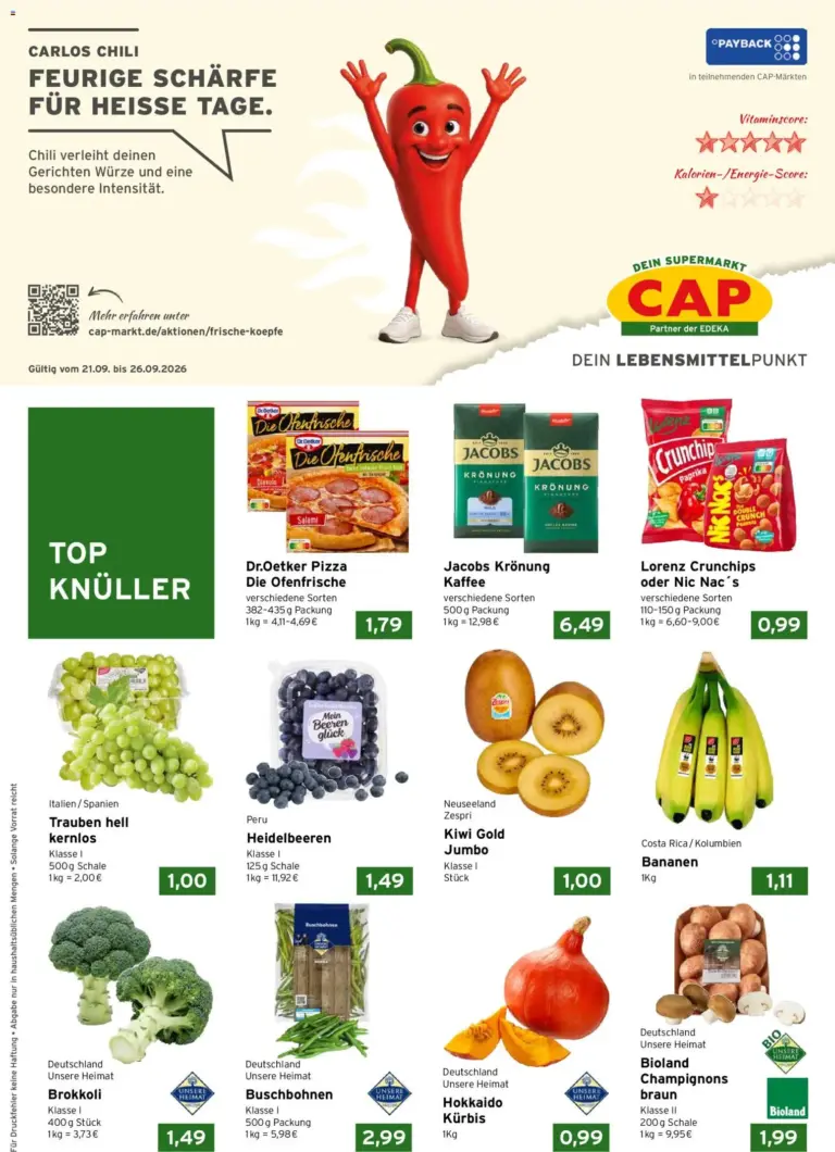 CAP Markt Prospekt ab 21.09.2026