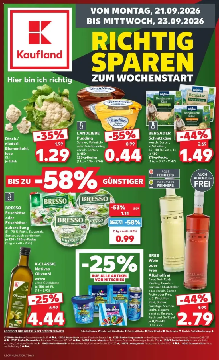 Prospekt Kaufland ab 21.09.2026