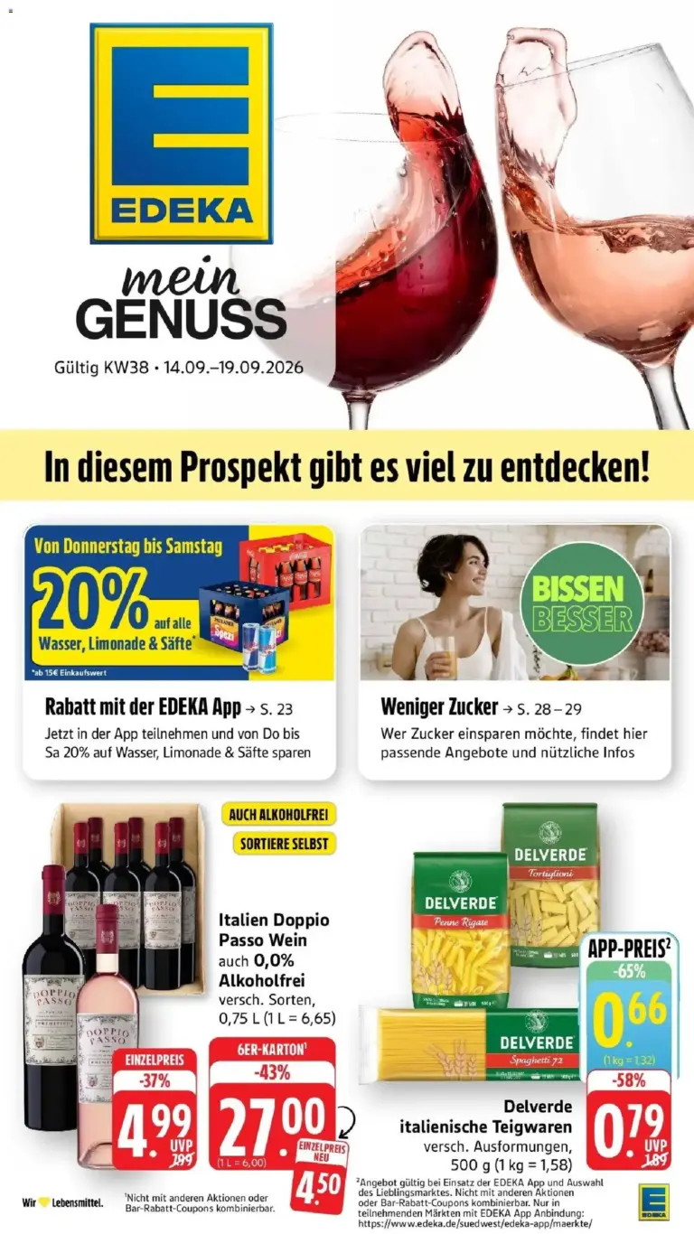 Edeka Prospekt Steinau ab 14.09.2026