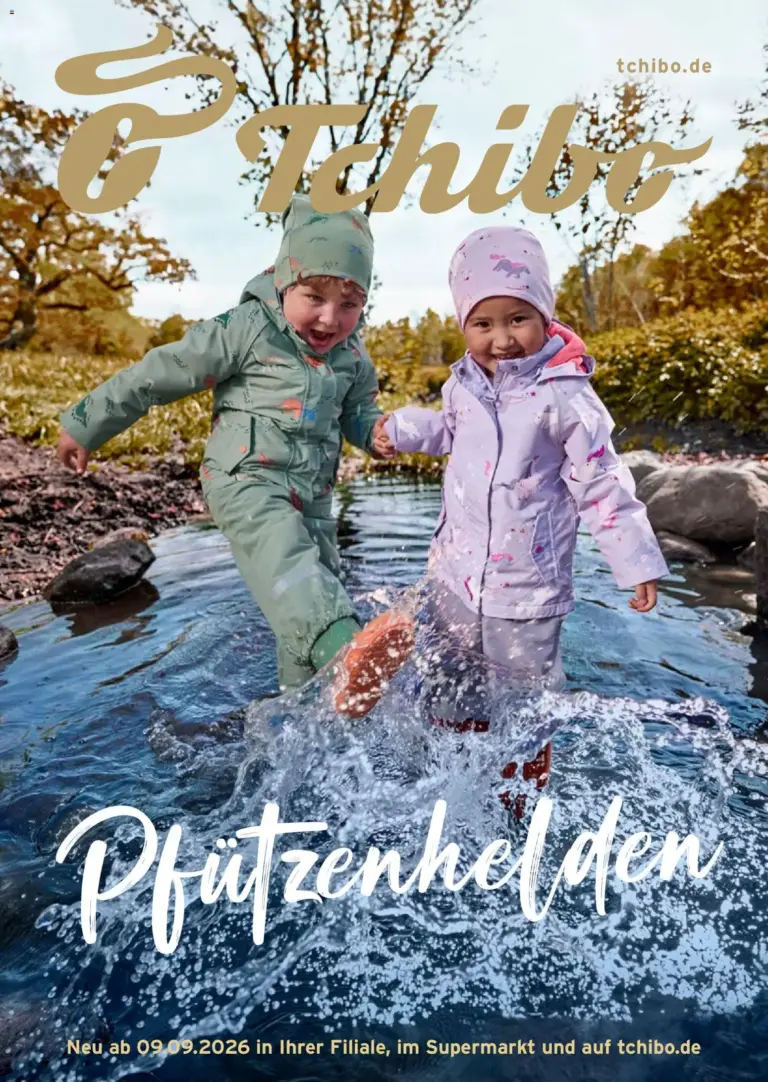 Prospekt Tchibo Kids Rain ab 09.09.2026