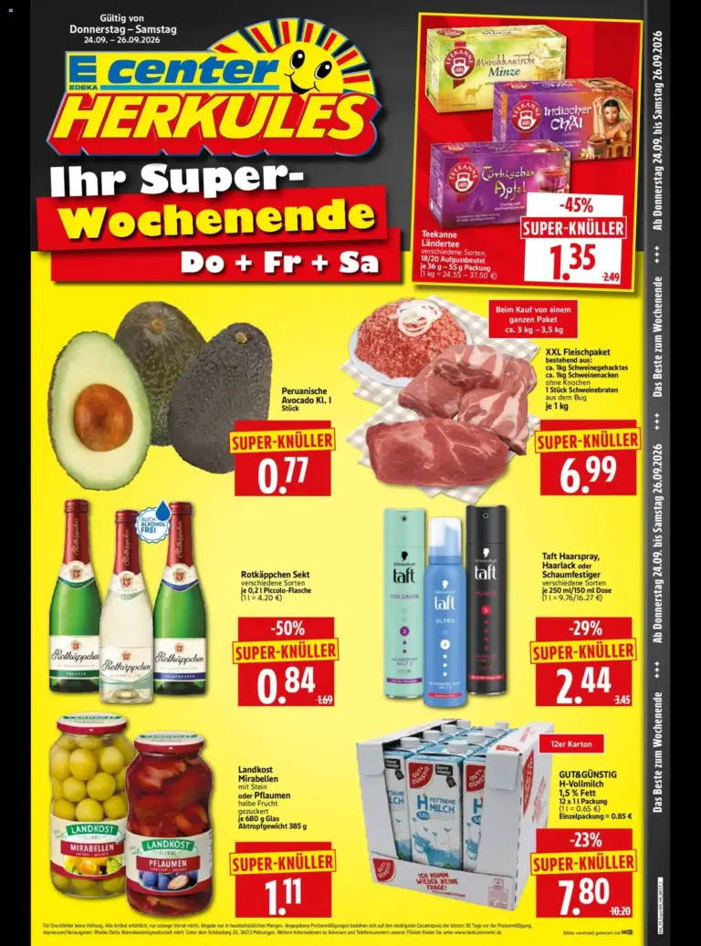 HERKULES Sonderbeilage ab 24.09.2026