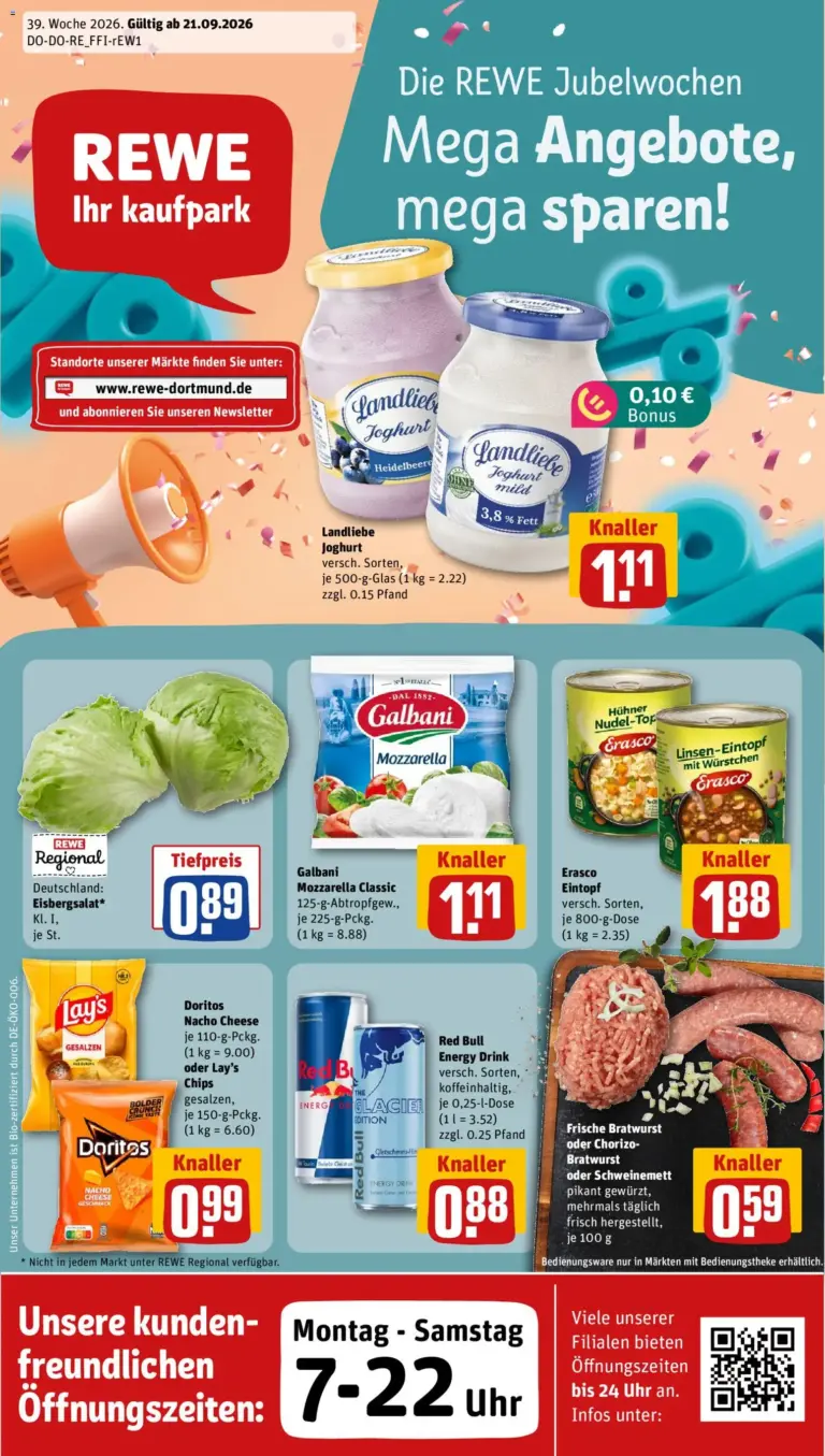 Rewe ihr Kaufpark Prospekt ab 21.09.2026
