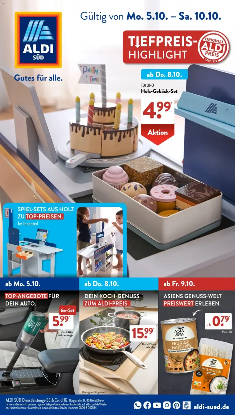 Aldi Süd Prospekt ab 05.10.2026