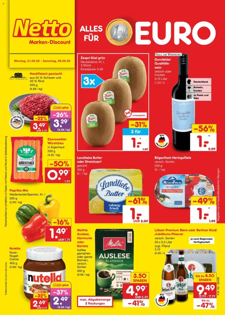 Netto Marken-Discount Prospekt ab 21.09.2026