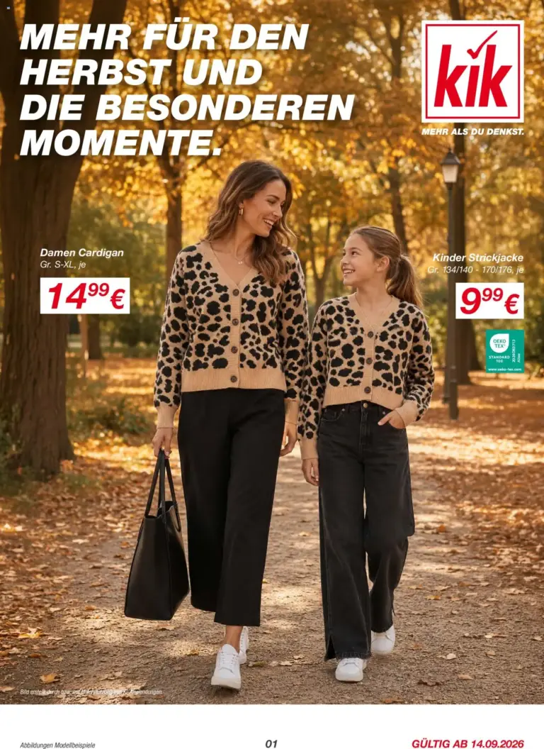 Kik Prospekt ab 14.09.2026
