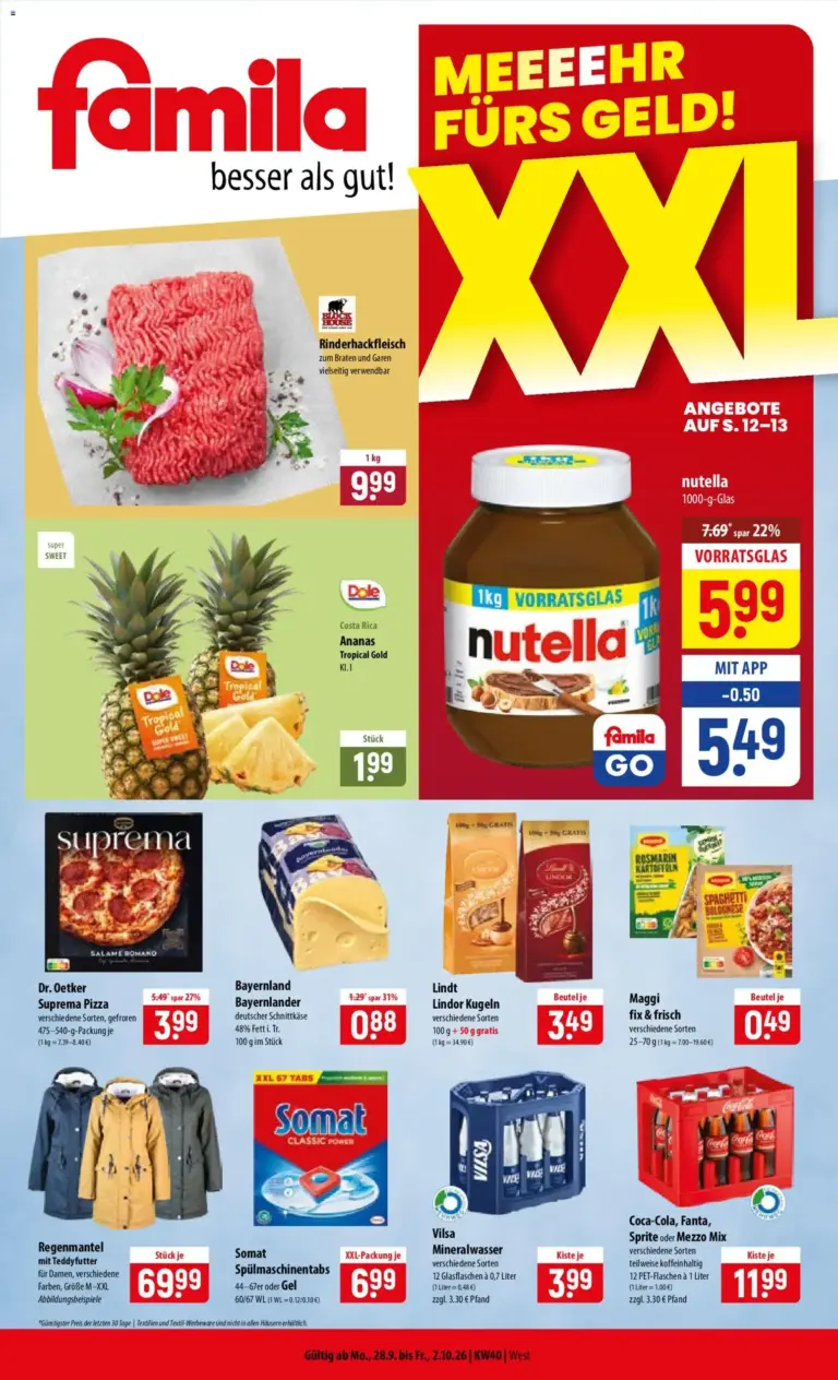 Famila Prospekt ab 28.09.2026