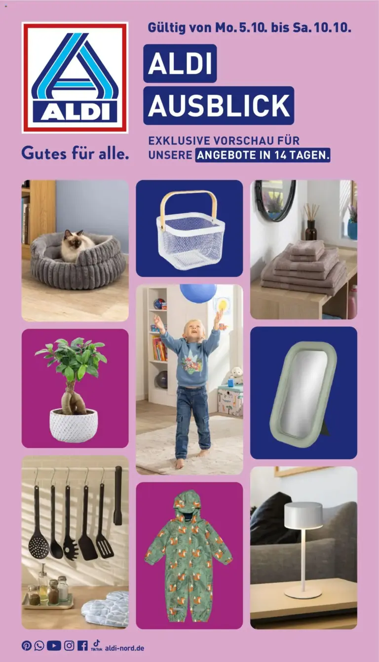 Aldi Prospekt ab 05.10.2026