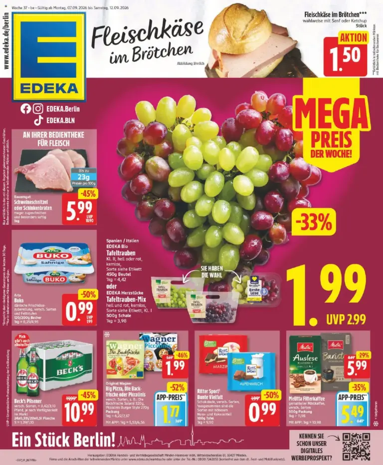 Edeka Prospekt ab 07.09.2026