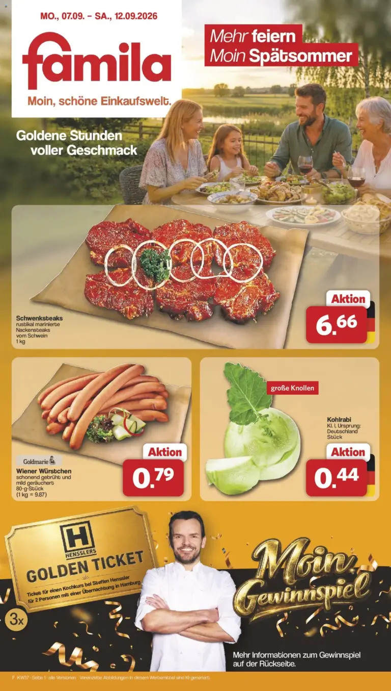 Famila Nordwest Sonderangebote ab 07.09.2026
