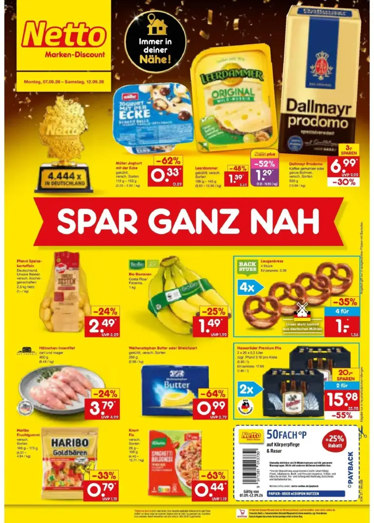 Netto Marken-Discount Prospekt Ludwigshafen-Edigheim ab 07.09.2026