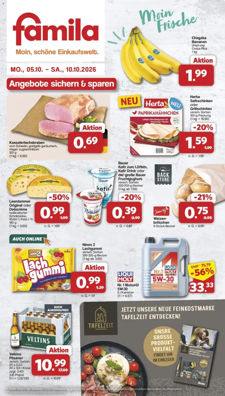 Famila Nordwest Prospekt vom 05.10.2026 bis 10.10.2026