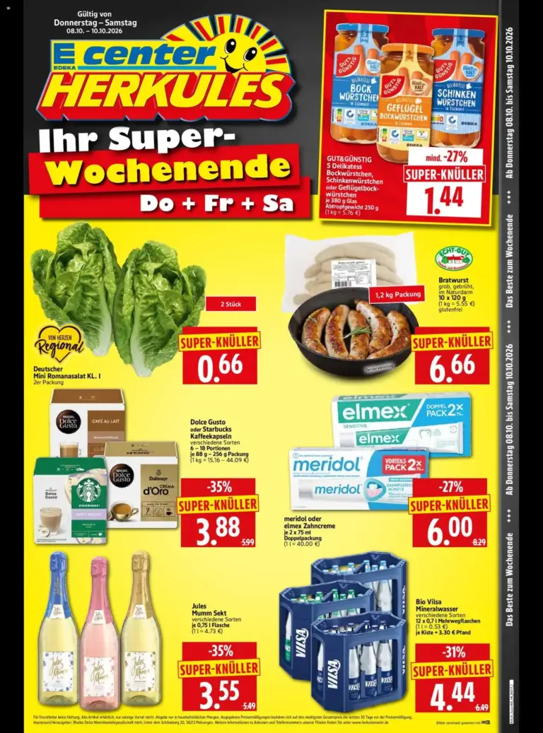 HERKULES Sonderbeilage vom 08.10.2026 bis 10.10.2026