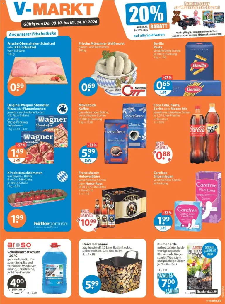 V-Markt vom 08.10.2026 bis 14.10.2026