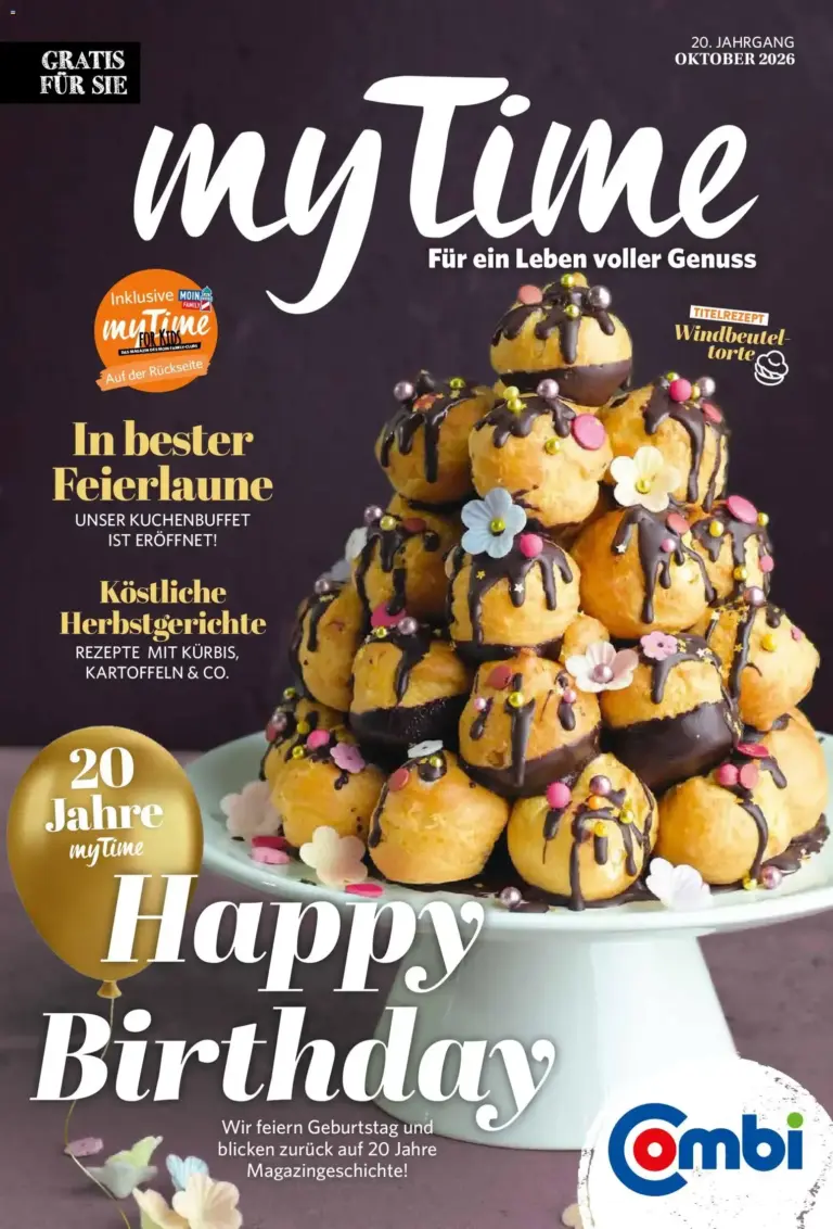 Combi myTime Oktober 2026 vom 01.10.2026 bis 31.10.2026