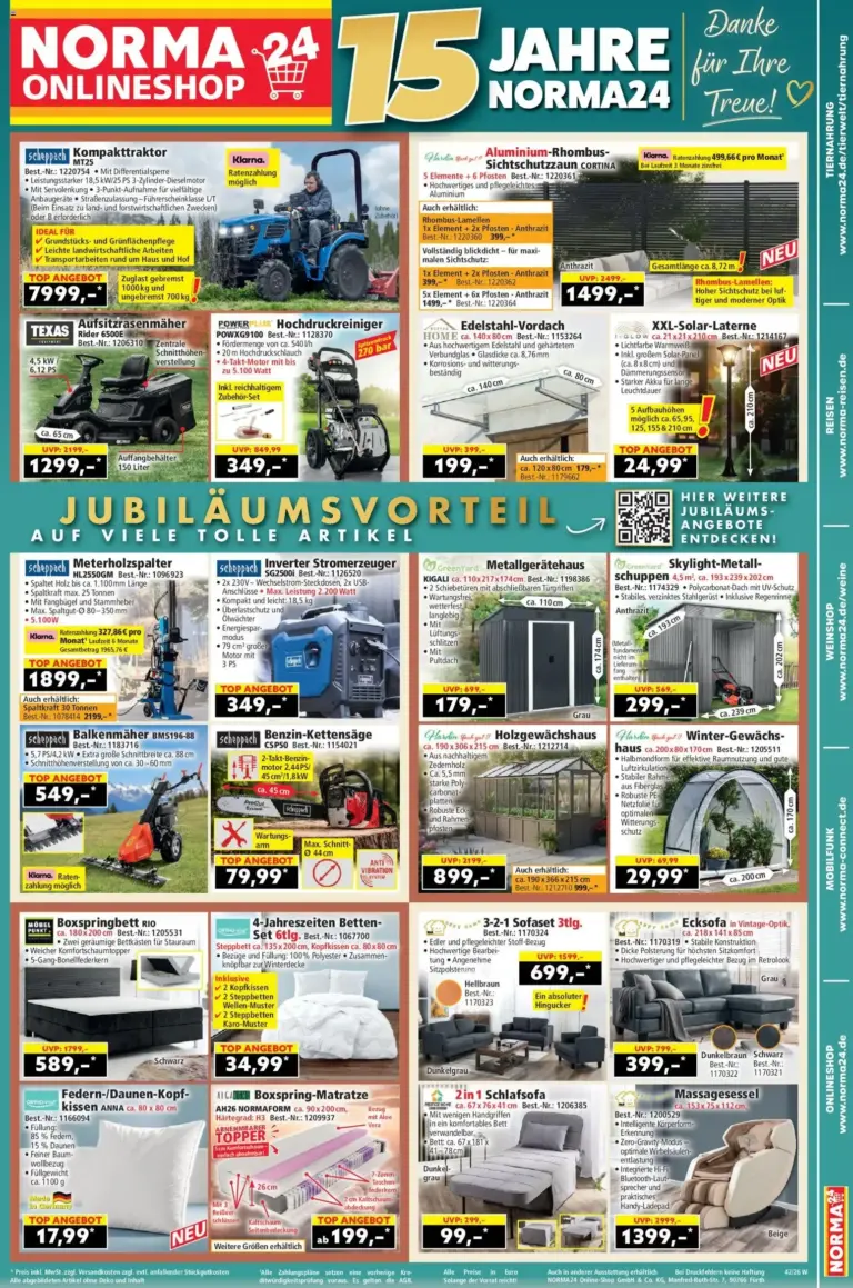 Norma Onlineshop vom 12.10.2026 bis 18.10.2026