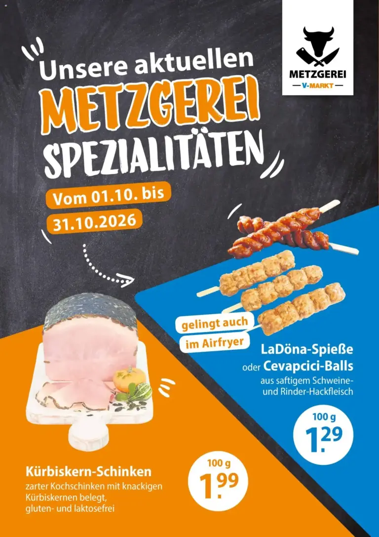 V-Markt Metzgereiangebote Oktober 2026 vom 01.10.2026 bis 31.10.2026