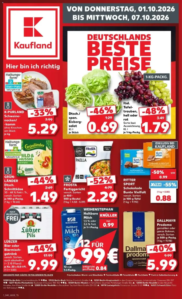 Prospekt Kaufland Online vom 01.10.2026 bis 07.10.2026