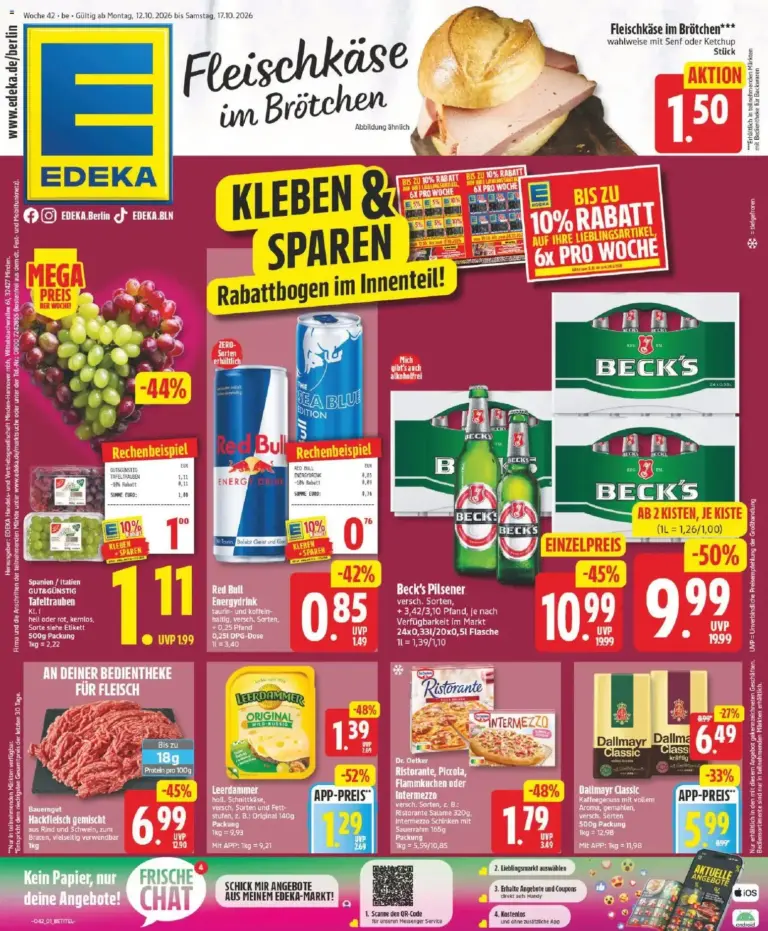 Edeka Prospekt Online vom 12.10.2026 bis 17.10.2026