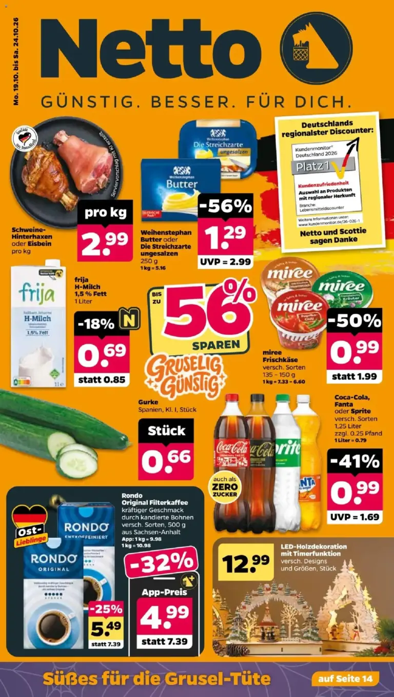 Netto Prospekt vom 19.10.2026 bis 24.10.2026