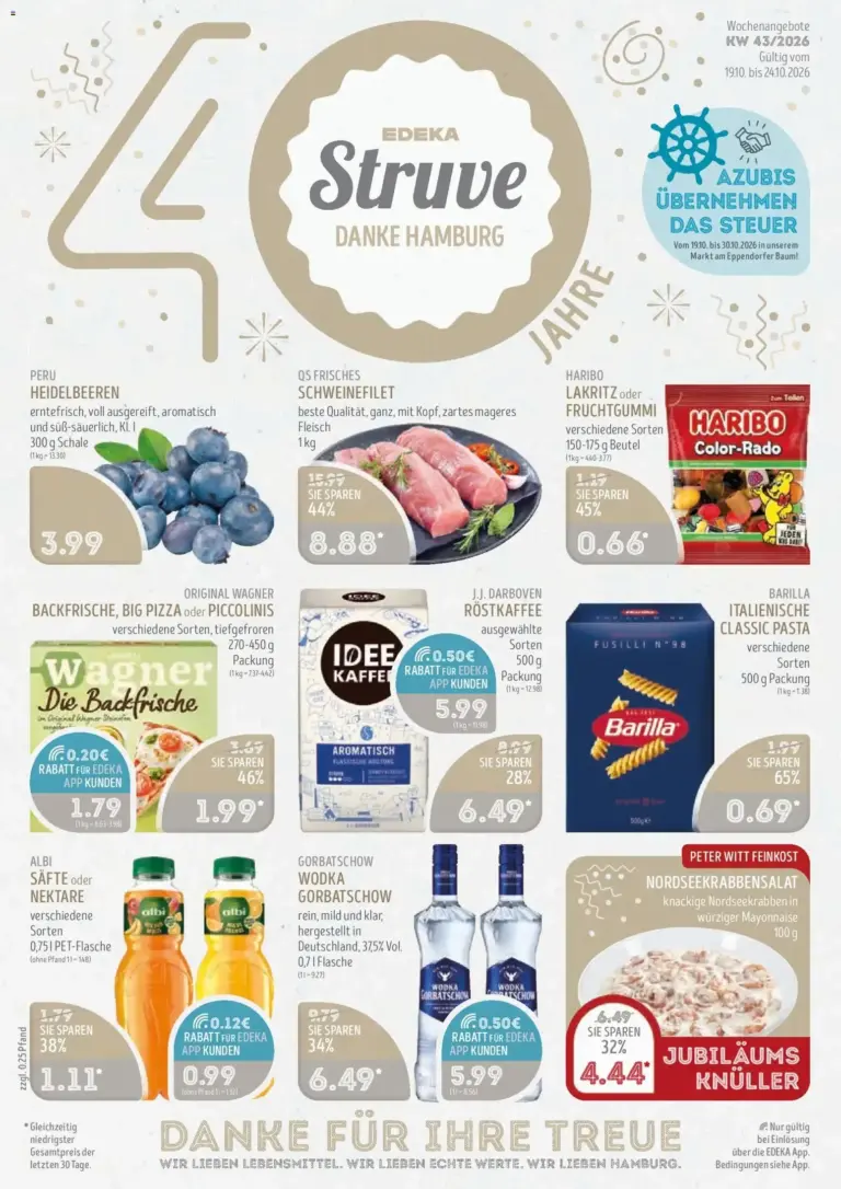 Edeka Struve Prospekt vom 19.10.2026 bis 24.10.2026