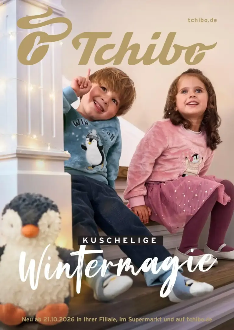 Prospekt Tchibo Kuschelige Wintermagie vom 21.10.2026 bis 10.11.2026