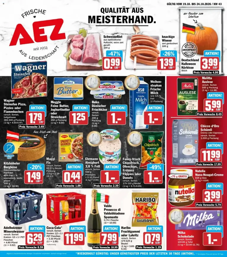 AEZ Prospekt vom 19.10.2026 bis 24.10.2026