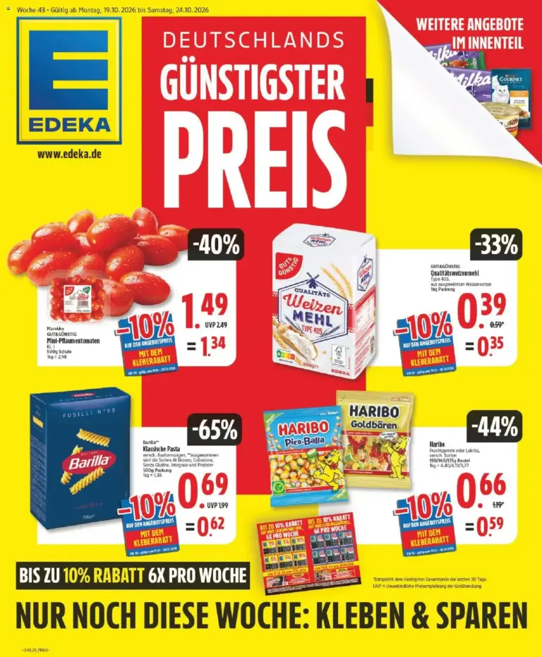 Edeka Prospekt Online vom 19.10.2026 bis 24.10.2026