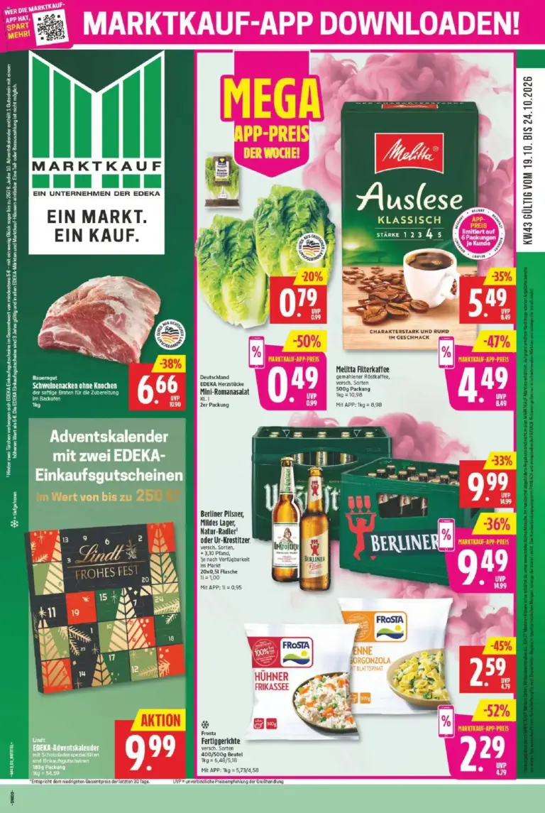 Marktkauf Prospekt online vom 19.10.2026 bis 24.10.2026
