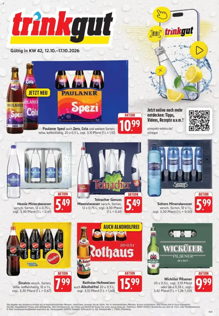 Trinkgut Prospekt Worms online vom 12.10.2026 bis 17.10.2026