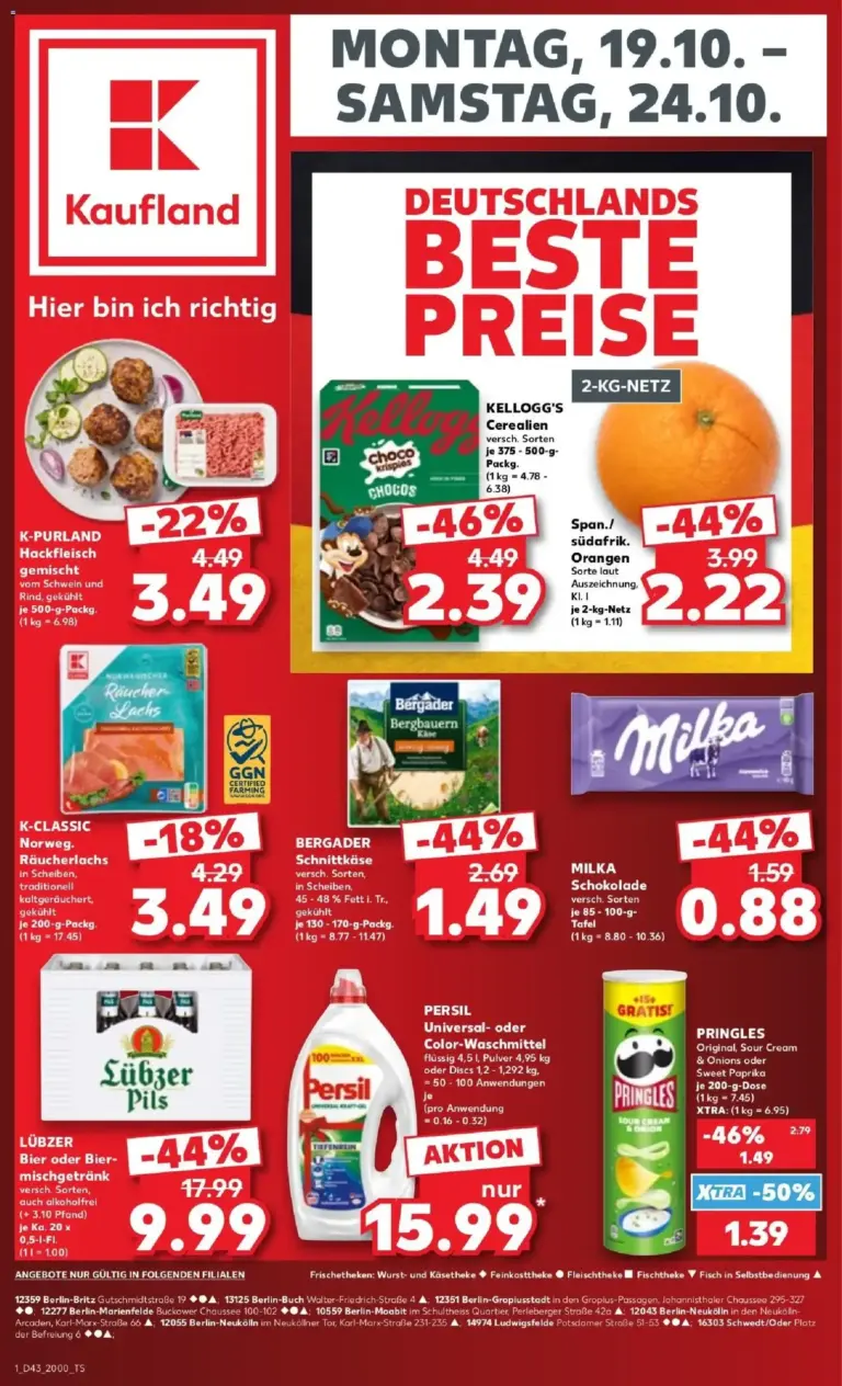 Prospekt Kaufland Online vom 19.10.2026 bis 24.10.2026