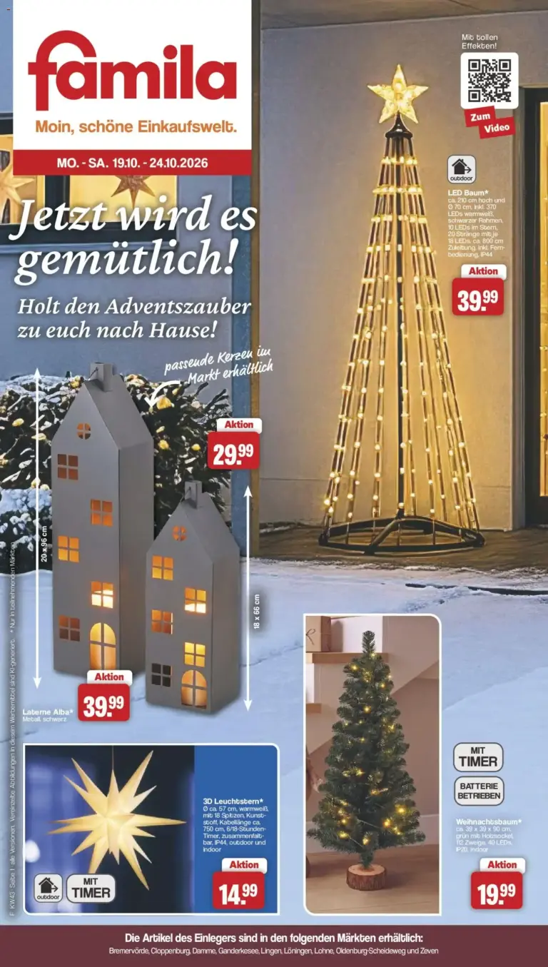 Famila Nordwest Sonderangebote vom 19.10.2026 bis 24.10.2026