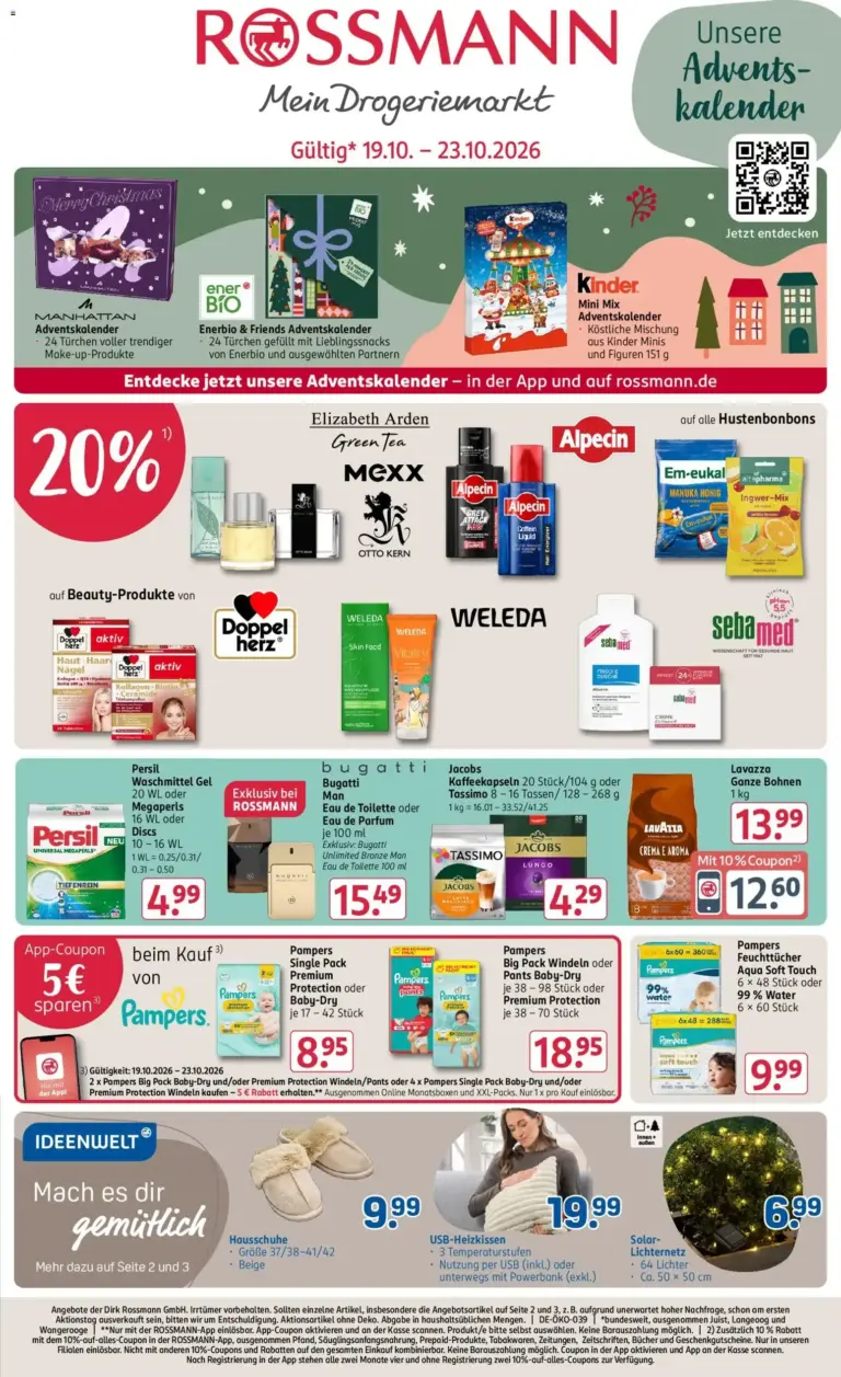 Rossmann Pre Black Week Online vom 19.10.2026 bis 23.10.2026