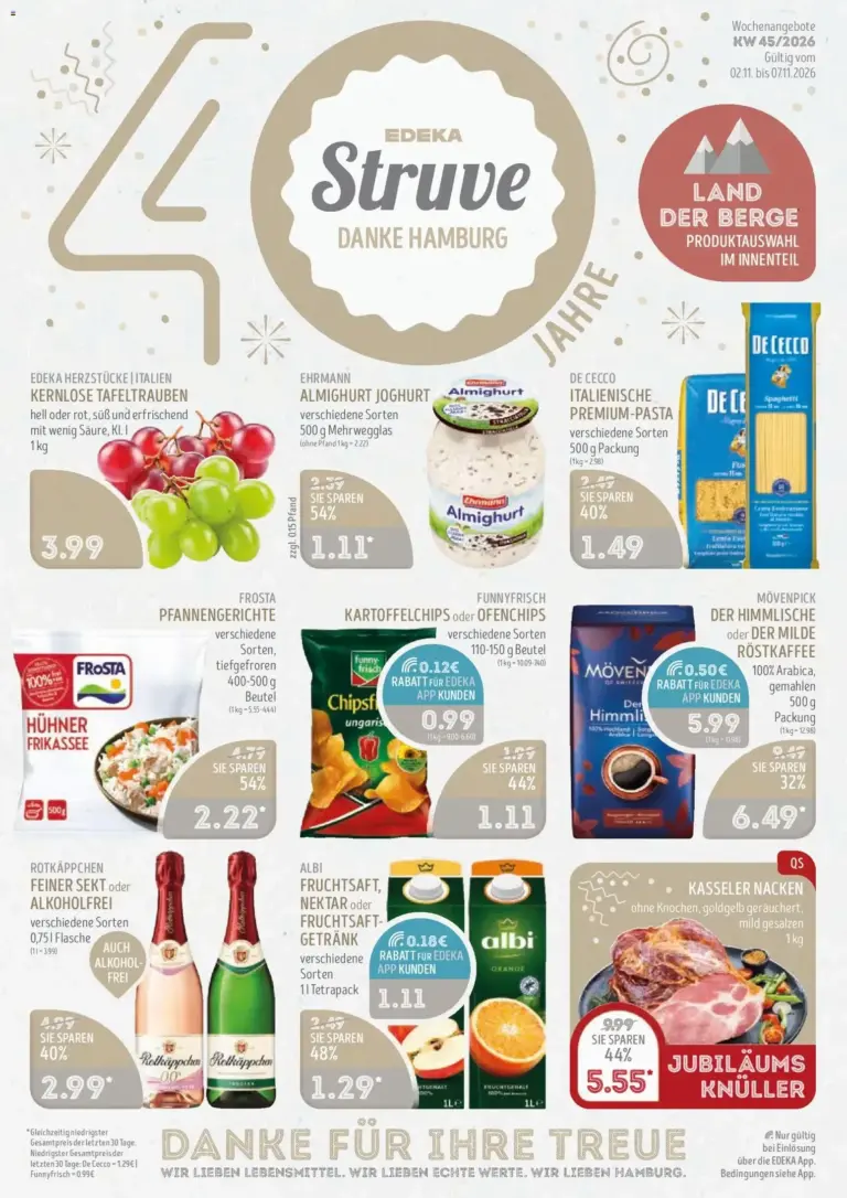 Edeka Struve Prospekt vom 02.11.2026 bis 07.11.2026