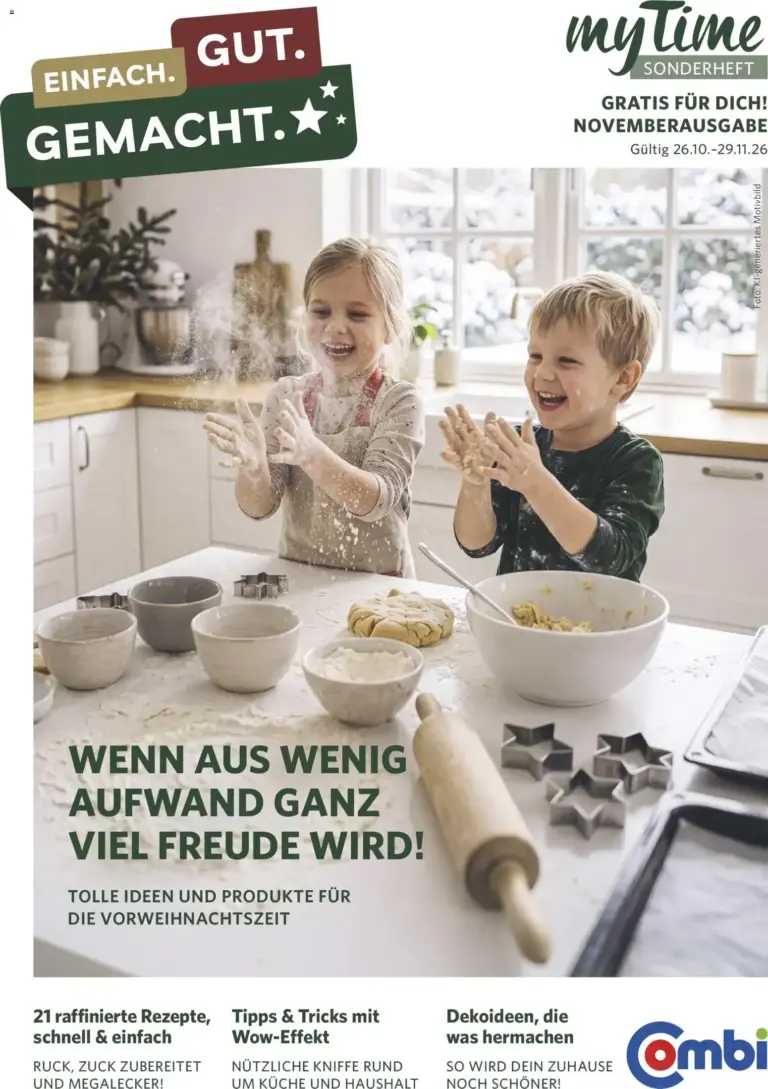 Combi myTime November 2026 vom 31.10.2026 bis 30.11.2026