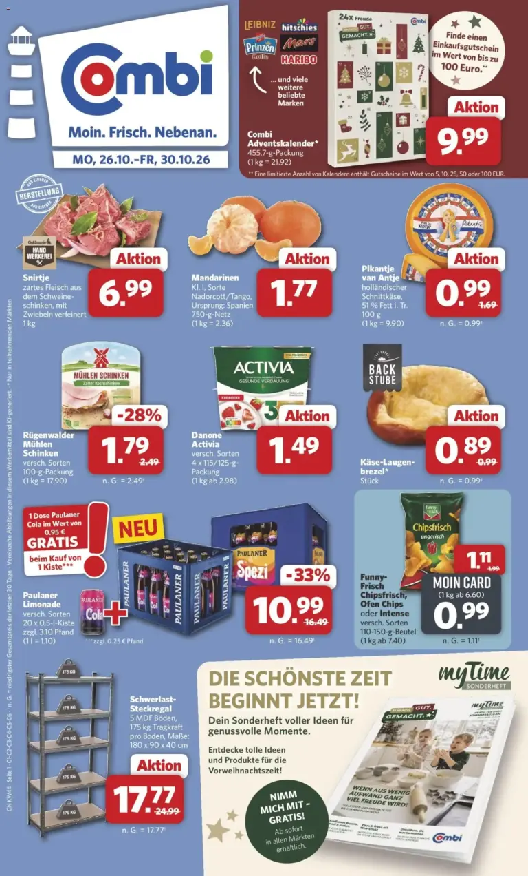 Combi Prospekt vom 26.10.2026 bis 30.10.2026