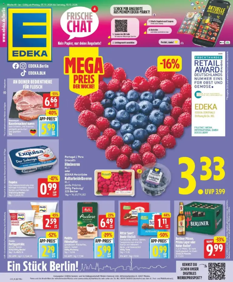 Edeka Prospekt Online vom 05.10.2026 bis 10.10.2026