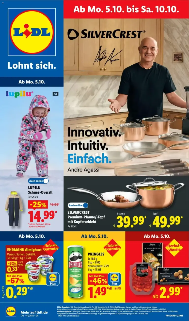 Lidl Prospekt vom 05.10.2026 bis 10.10.2026