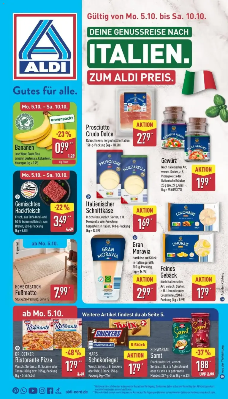Aldi Prospekt Online vom 05.10.2026 bis 10.10.2026