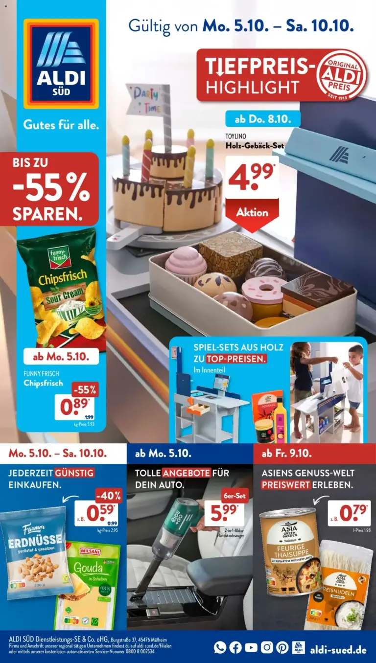 Aldi Süd Prospekt vom 05.10.2026 bis 10.10.2026