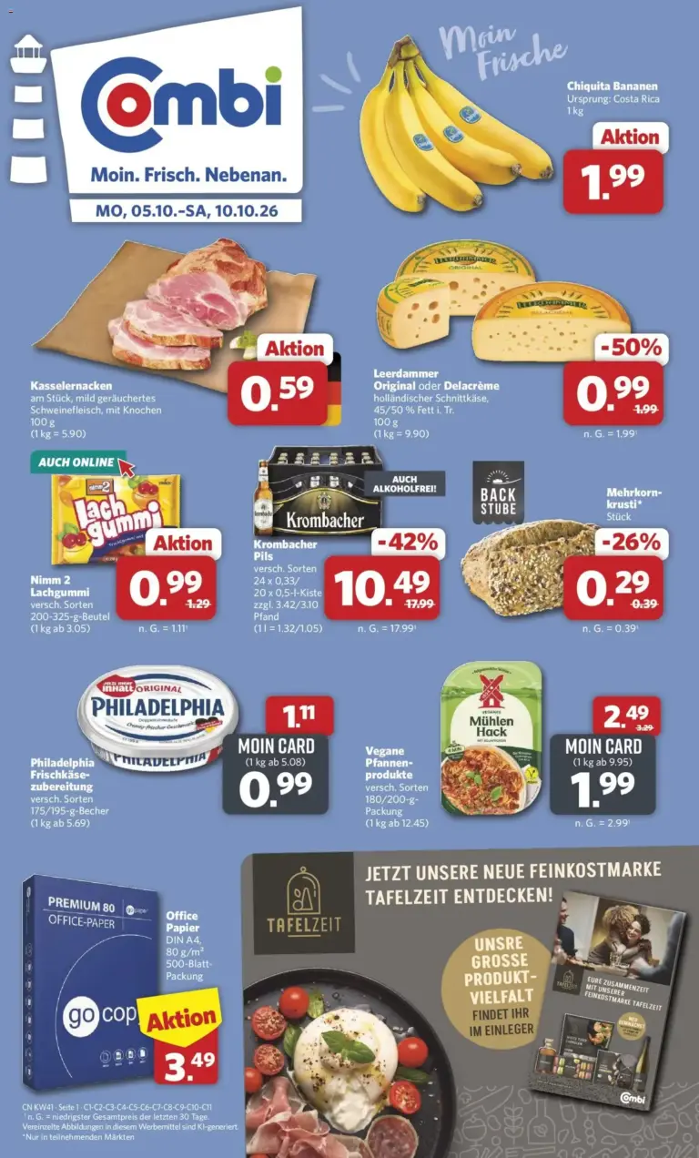Combi Prospekt vom 05.10.2026 bis 10.10.2026